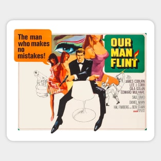 Flint 1966 poster Magnet